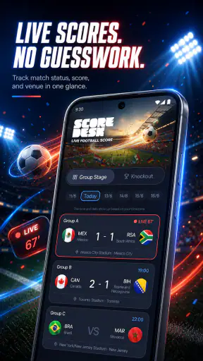 ScoreDeck: Live Football Score