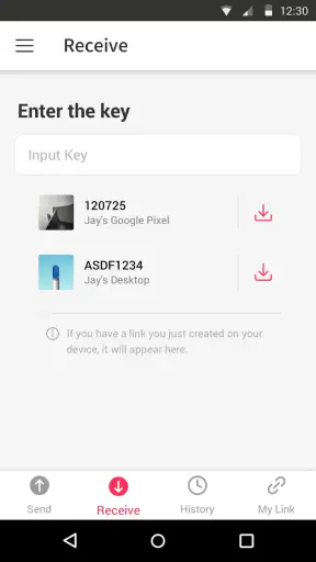 Send Anywhere (ตัวช่วยส่งไฟล์)