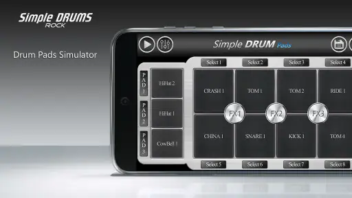 Simple Drums Rock - กลองชุด
