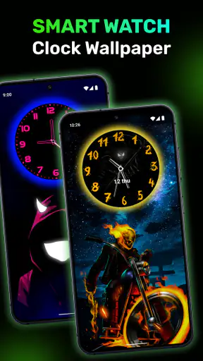 Smart Watch - Clock Wallpaper