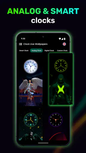 Smart Watch - Clock Wallpaper