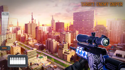Sniper 3D：เกมยิงปืน