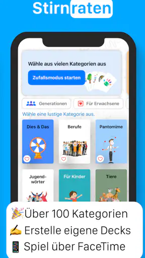 Stirnraten - Spielewelt