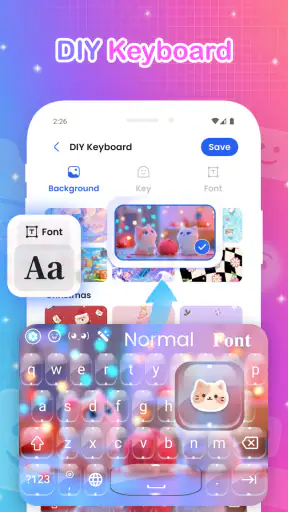 Stylera Keyboard: Cool Themes