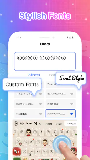 Stylera Keyboard: Cool Themes