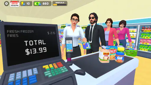 เกมจำลองร้านซูเปอร์มาร์เก็ต