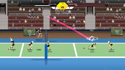 The Spike Cross - Volleyball