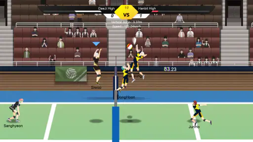 The Spike Cross - Volleyball