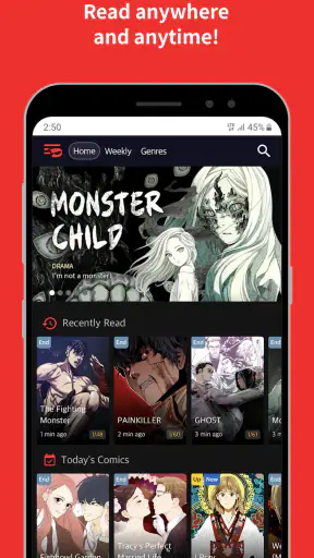 Toomics – เว็บตูนพรีเมียม