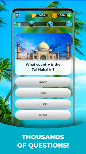 IQ & brain test: Triviascapes