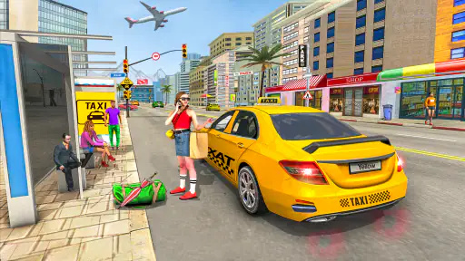 US Taxi Car Parking Simulator