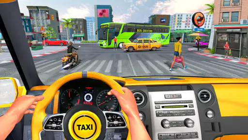 US Taxi Car Parking Simulator