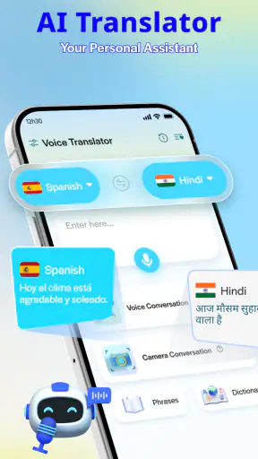 Voice Translator: Speak & Chat