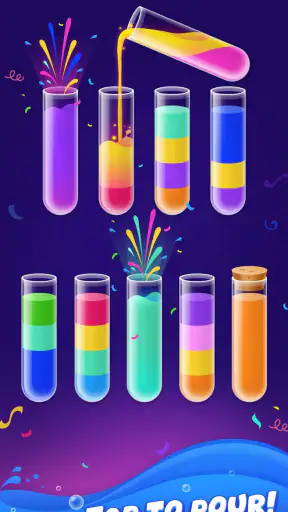 Water Sort - เกมปริศนา