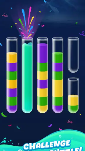 Water Sort - เกมปริศนา