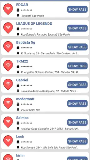 WiFi Map - ค้นหารหัสผ่าน