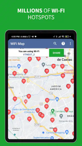 WiFi Map - ค้นหารหัสผ่าน