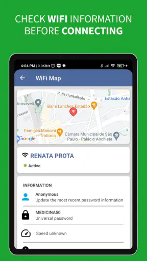 WiFi Map - ค้นหารหัสผ่าน