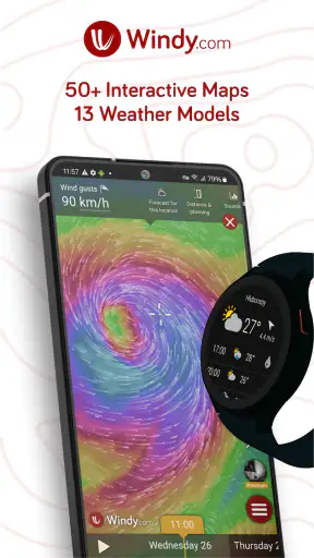 Windy.com - อากาศ เรดาร์ฝน