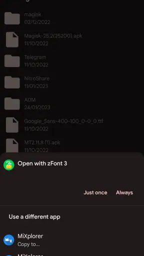 zFile - Simple File Manager