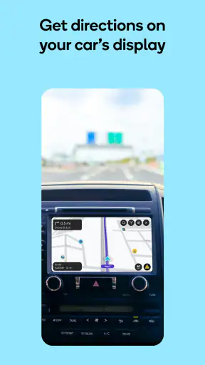 การนำทาง Waze & เส้นทางจราจรสด