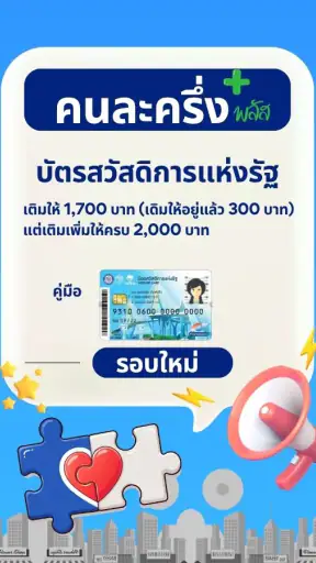 คนละครึ่งพลัส–คู่มือรับสิทธิ์