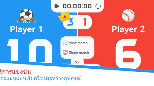 จอคะแนน - ติดตามคะแนน