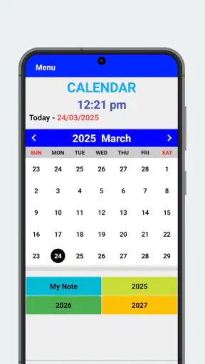 ปฏิทินปี 2027