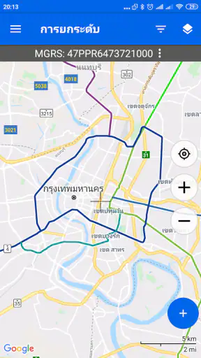 พิกัดแผนที่ - พิกัดGPS