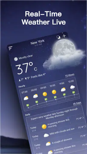 พยากรณ์อากาศสด