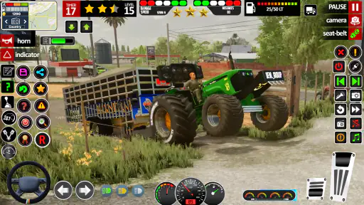 Indian Tractor Farming Game 3D
