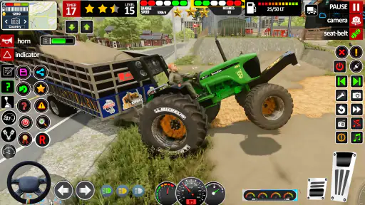 Indian Tractor Farming Game 3D