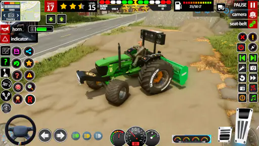 Indian Tractor Farming Game 3D