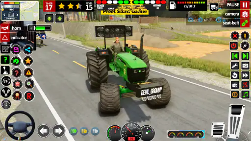 Indian Tractor Farming Game 3D