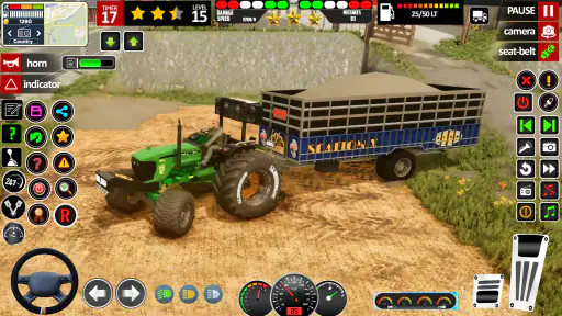 Indian Tractor Farming Game 3D