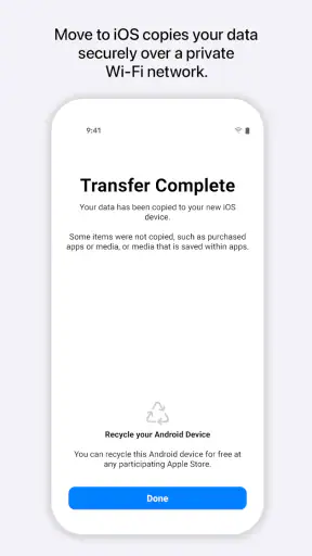 ย้ายไปยัง iOS
