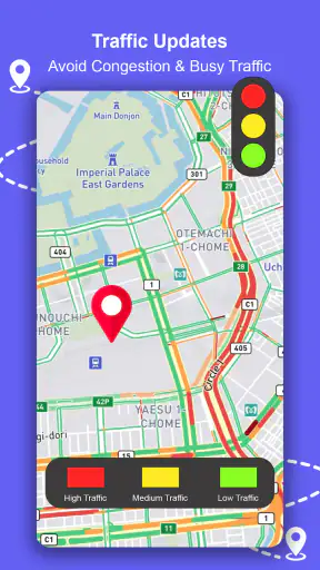 ระบบนำทาง GPS แผนที่ และเส้นทา