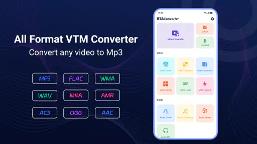 วิดีโอเป็น MP3 - แปลงเสียง