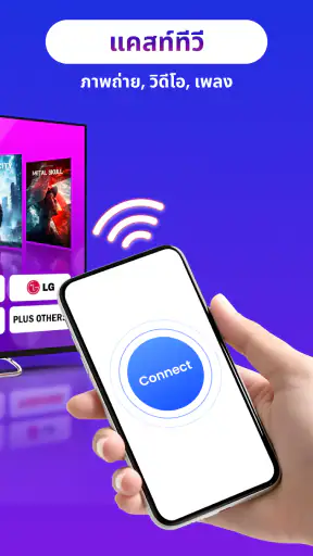 สะท้อนหน้าจอทีวี - Miracast