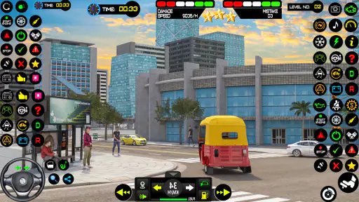 เกมรถตุ๊กตุ๊ก-เกมรถตุ๊กตุ๊ก 3D