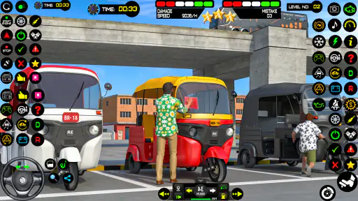 เกมรถตุ๊กตุ๊ก-เกมรถตุ๊กตุ๊ก 3D