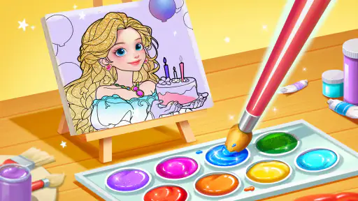 เกมเจ้าหญิง: ระบายสีแฟนตาซี