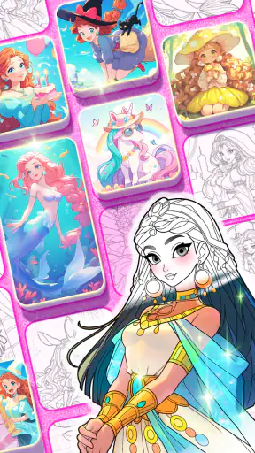 เกมเจ้าหญิง: ระบายสีแฟนตาซี