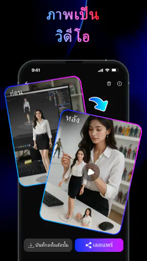 เครื่องสร้างวิดีโอ AI: FlixAI