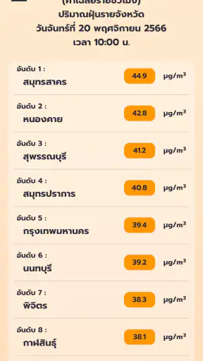 เช็คฝุ่น