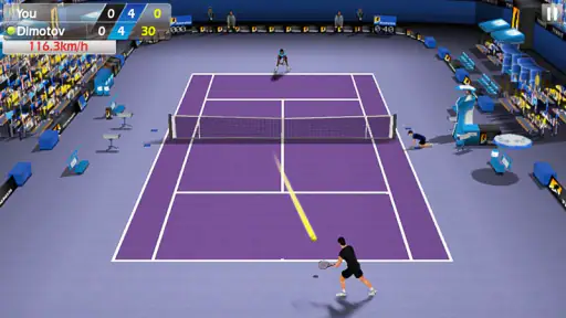 เทนนิสยอดนิ้วมือ 3D - Tennis
