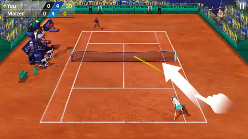 เทนนิสยอดนิ้วมือ 3D - Tennis