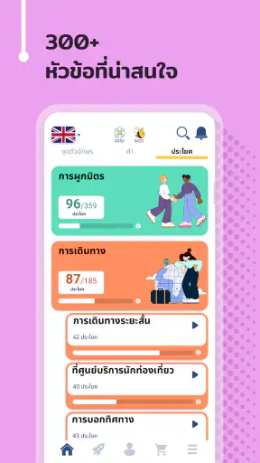 เรียนภาษาอังกฤษ - 11,000 คำ