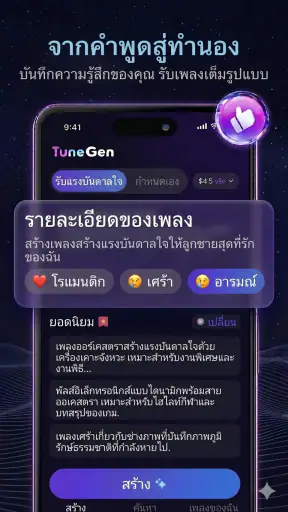 โปรแกรมสร้างเพลงและดนตรีด้วยAI