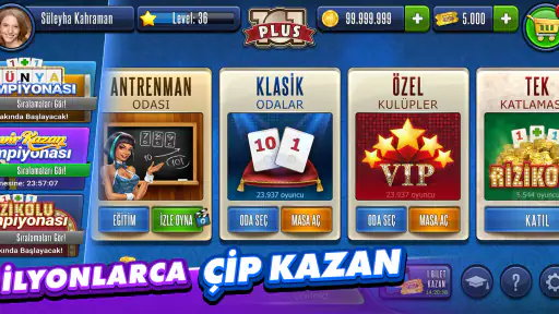 101 Yüzbir Okey Plus